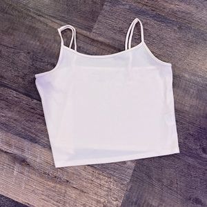 American eagle cropped tank top